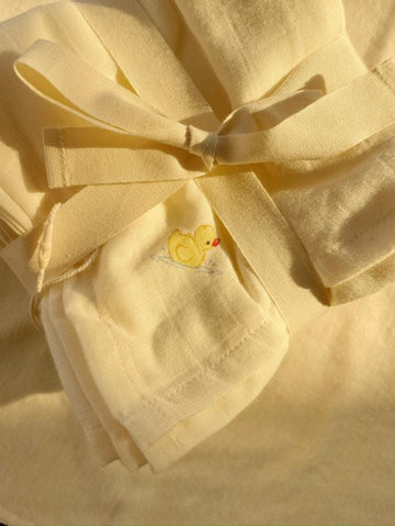 Tetradoeken 10 pack muslin cloth Nuvoli - Antique White